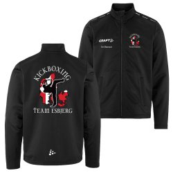 Esbjerg Kickboxing tr�ningsjakke Squad Go FZ - junior