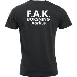 FAK t-shirt New Classic sort - herre