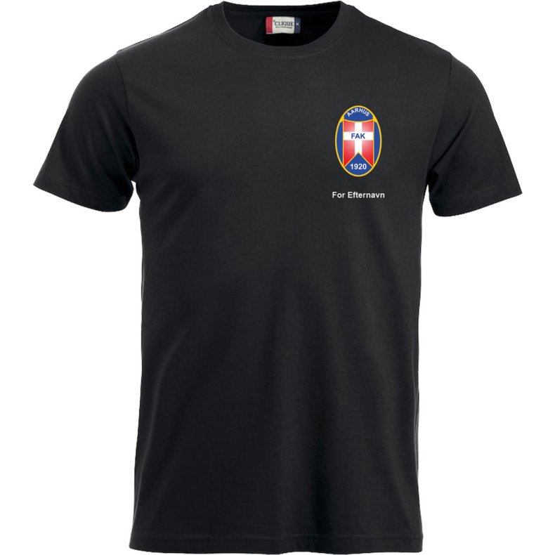 FAK t-shirt New Classic sort - herre