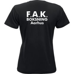 FAK t-shirt New Classic sort - dame
