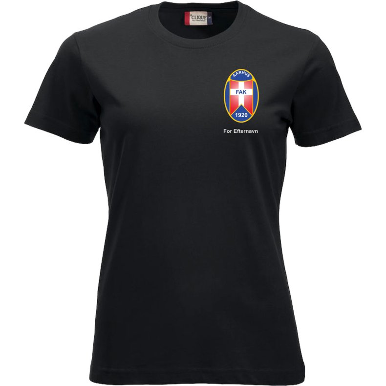 FAK t-shirt New Classic sort - dame