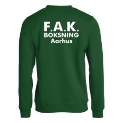 FAK sweatshirt RN Heavy gr�n - junior