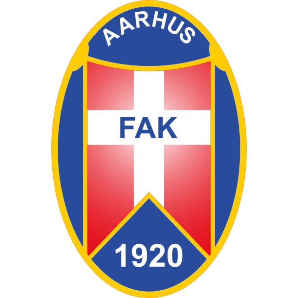 F.A.K. logo - farve