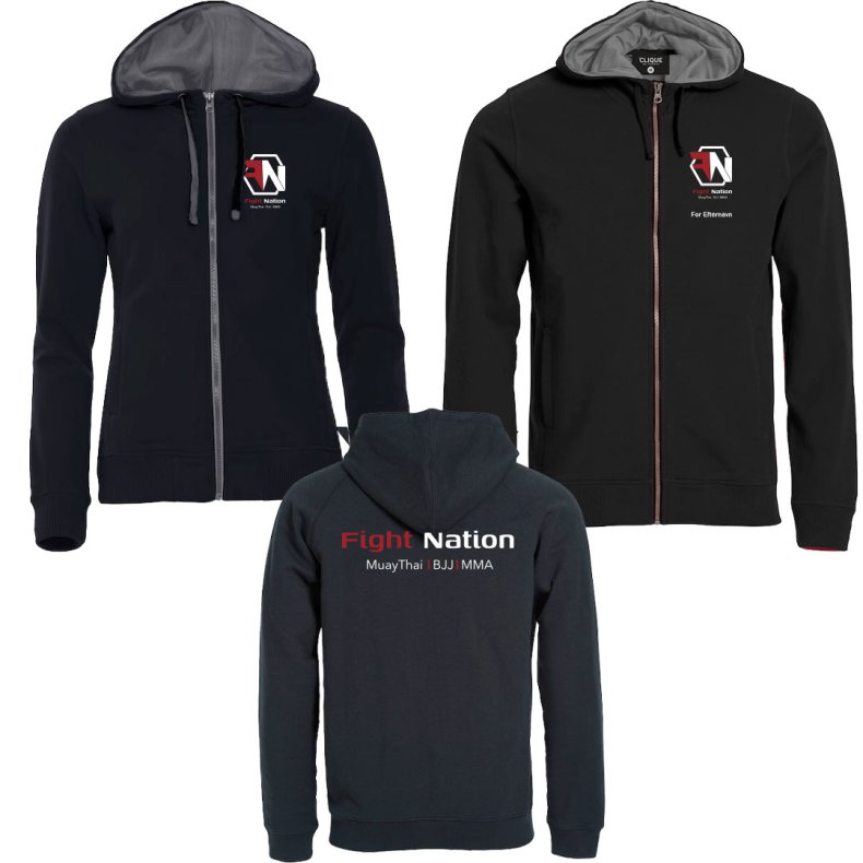 Fight Nation h�ttetr�je Classic FZ - dame/herre