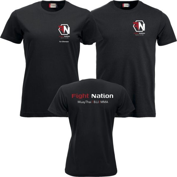 Fight Nation t-shirt Basic Active - dame/herre