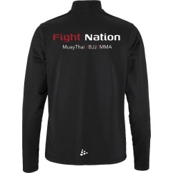 Fight Nation tr�ningsjakke Squad Go FZ - dame/herre