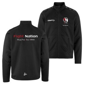Fight Nation tr�ningsjakke Squad Go FZ - junior