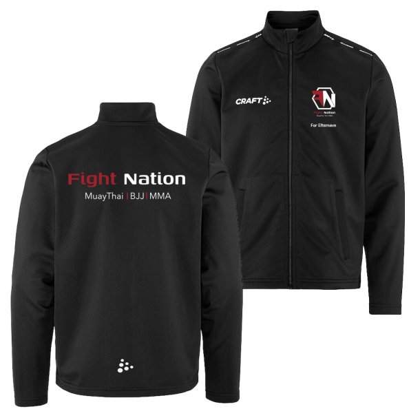Fight Nation tr�ningsjakke Squad Go FZ - junior