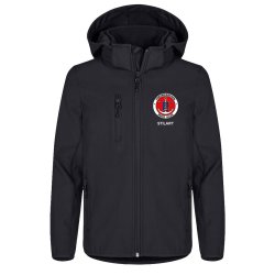 Frh. Budo Klub jakke softshell Classic m/h�tte - junior