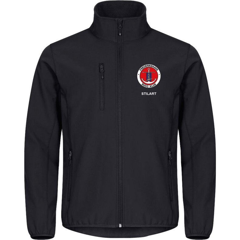 Frh. Budo Klub jakke softshell Classic - herre