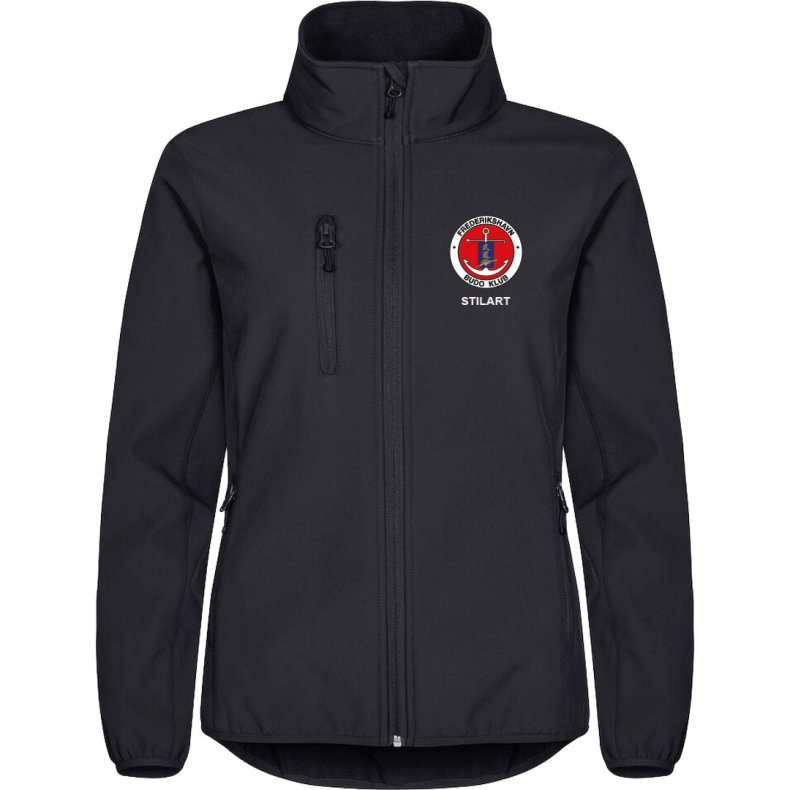 Frh. Budo Klub jakke softshell Classic - dame