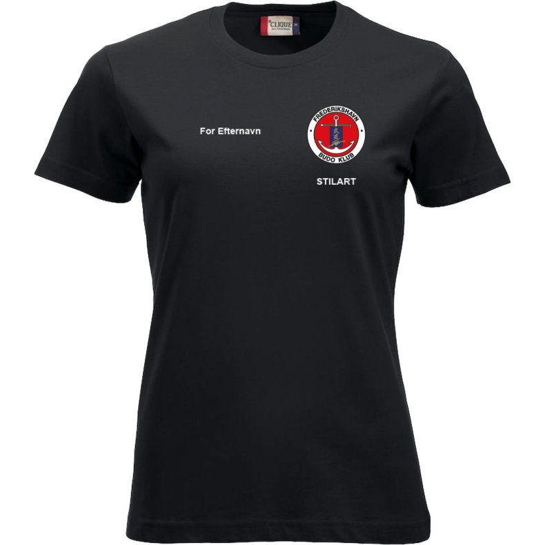 Frh. Budo Klub t-shirt New Classic - dame