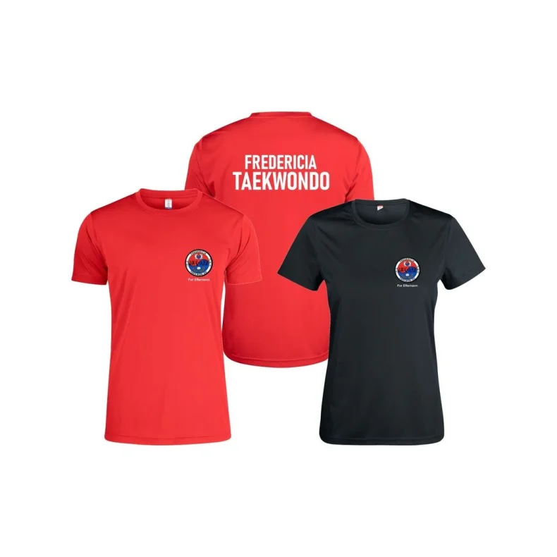 Fredericia Taekwondo t-shirt Basic Active - dame/herre