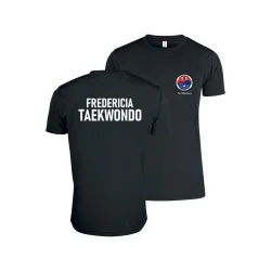 Fredericia Taekwondo t-shirt Basic Active - dame/herre