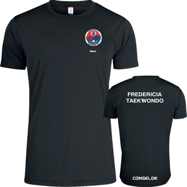 Fredericia Taekwondo t-shirt dryfit - herre