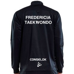 Fredericia Taekwondo tr�ningsjakke Progress herre - sort