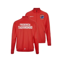 Fredericia Taekwondo tr�ningsjakke Evolve 2.0 r�d - dame/herre