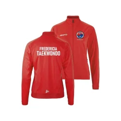 Fredericia Taekwondo tr�ningsjakke Evolve 2.0 r�d - dame/herre