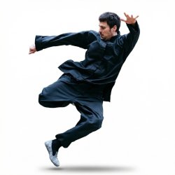 Kung Fu dragt Training - sort