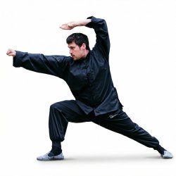 Kung Fu dragt Training - sort