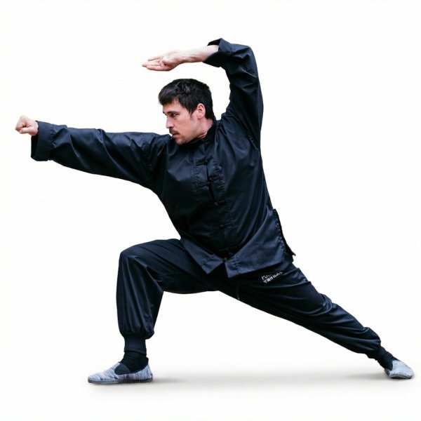 Kung Fu dragt Training - sort