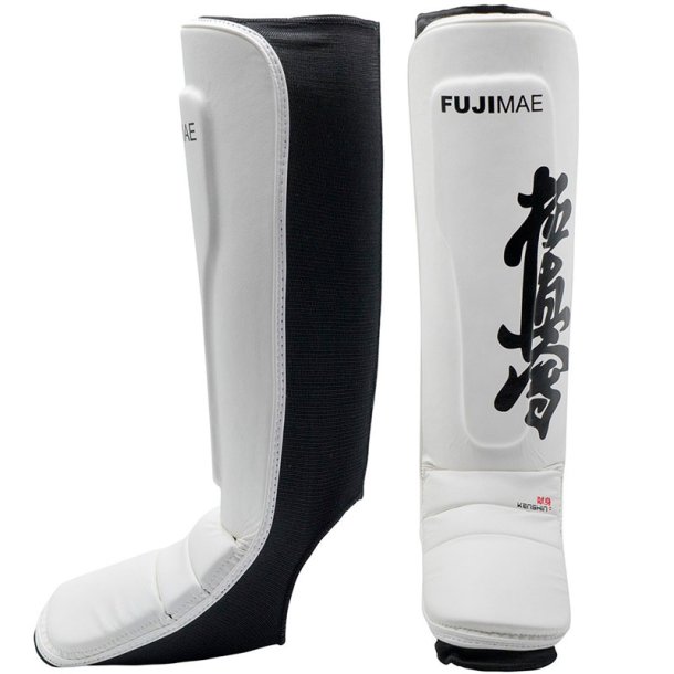 FujiMae vrist- og benbeskytter Kyokushin - hvid