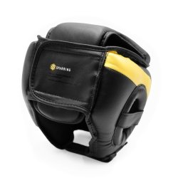 Boksehjelm Sparring 2.0 Iron Bar - sort/guld