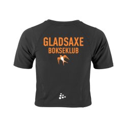 Gladsaxe Bokseklub t-shirt Crop Rush 2.0 - dame