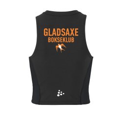 Gladsaxe Bokseklub singlet Crop Rush 2.0 - dame