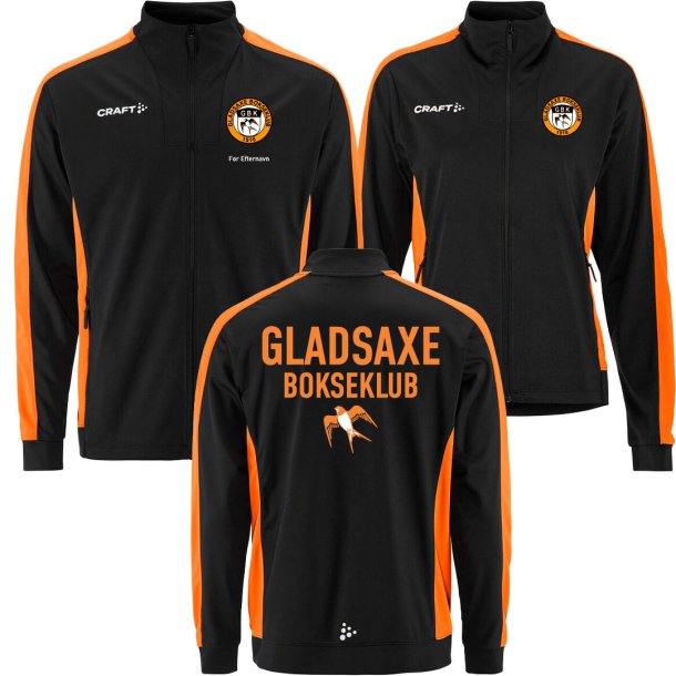 Gladsaxe Bokseklub tr�ningsjakke Evolve 2.0 Contrast FZ - dame/herre