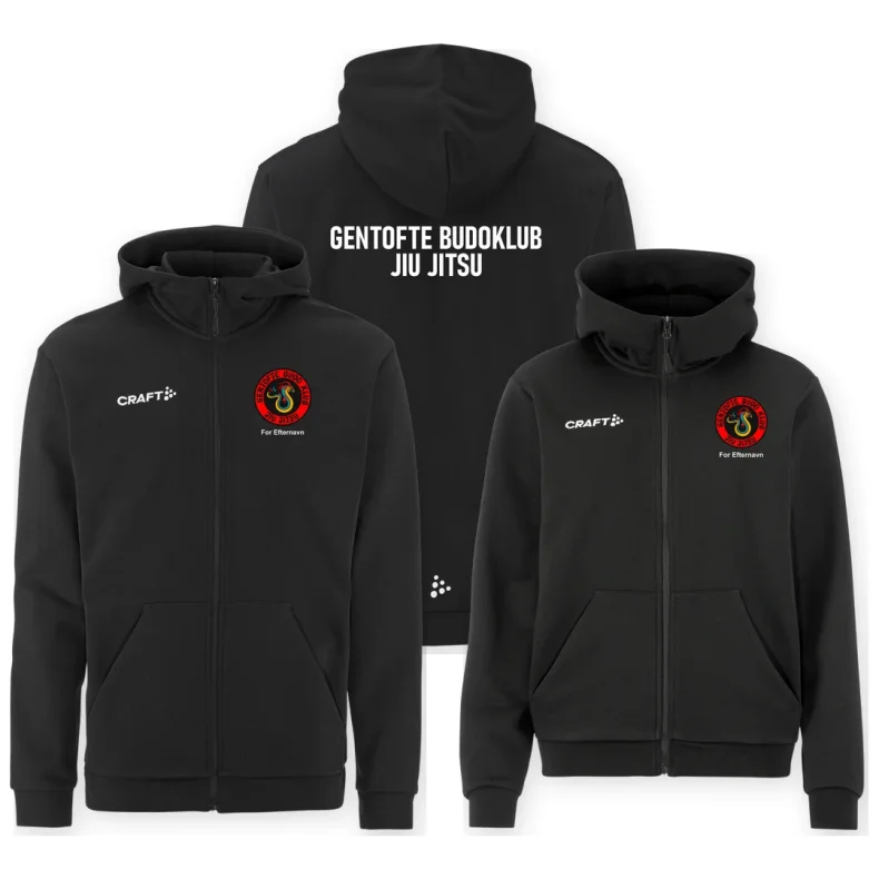 Gentofte Budoklub h�ttetr�je FZ logo Community 2.0 - dame/herre