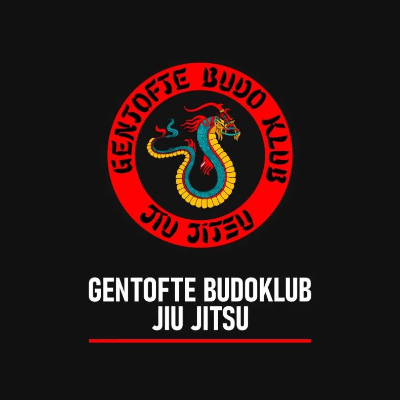 Gentofte Budoklub rygs�kmotiv - tryk