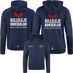 Gilleleje tr�ningsjakke FZ m/h�tte Evolve 2.0 - dame/herre