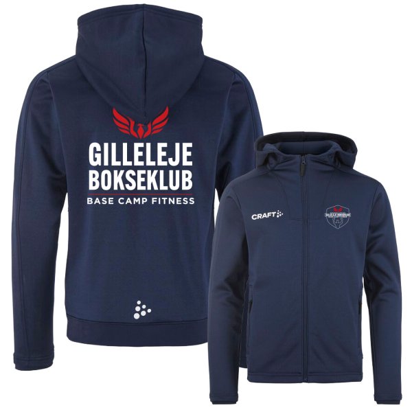 Gilleleje tr�ningsjakke FZ m/h�tte Evolve 2.0 - junior
