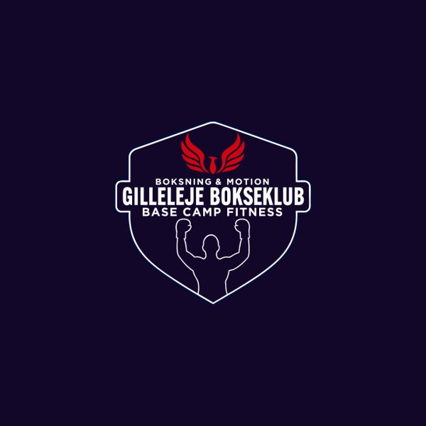 Gilleleje bokseklub brystlogo - brodering