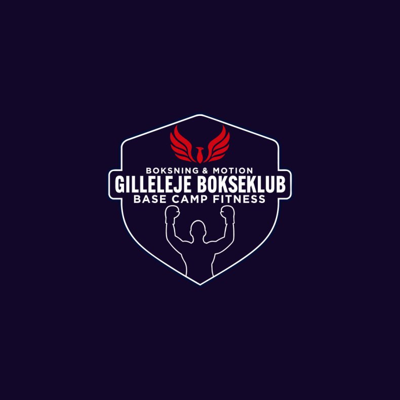 Gilleleje bokseklub brystlogo - brodering
