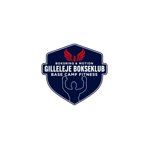 Gilleleje bokseklub shortslogo - tryk