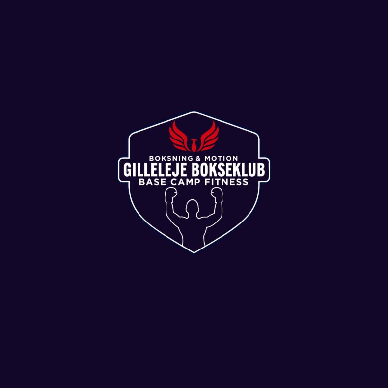Gilleleje bokseklub brystlogo - tryk