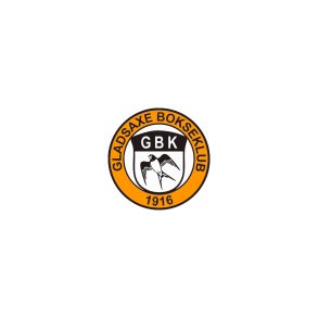 Gladsaxe Bokseklub lille logo - brodering
