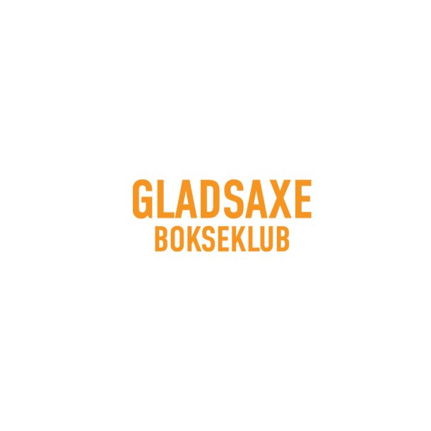 Gladsaxe Bokseklub logo til bagl�r - tryk