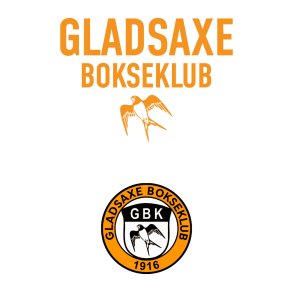 Gladsaxe Bokseklub logo til rygs�k - brodering