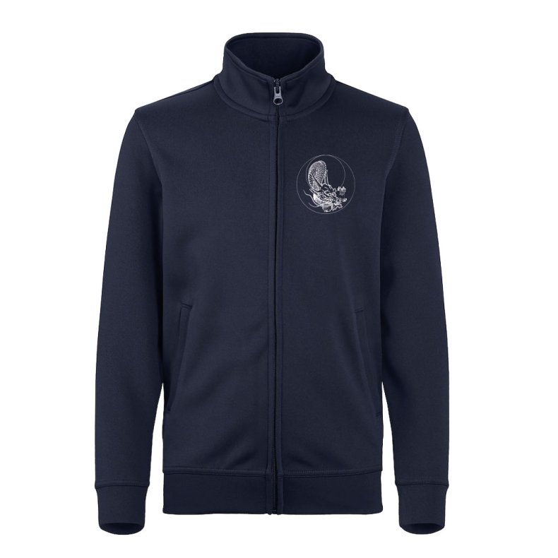 Grevinge tr�ningsjakke Basic Active navy - junior