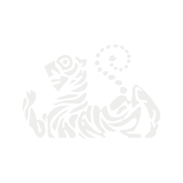 SKIF tigerlogo - hvid