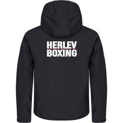 Herlev Boxing jakke m/h�tte Classic Softshell - dame/herre
