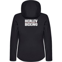 Herlev Boxing jakke m/h�tte Classic Softshell - dame/herre