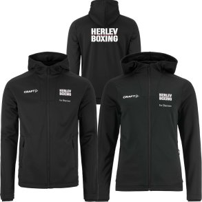 Herlev Boxing tr�ningsjakke FZ m/h�tte Evolve 2.0 - dame/herre