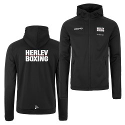 Herlev Boxing tr�ningsjakke FZ m/h�tte Evolve 2.0 - dame/herre