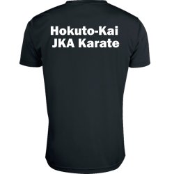 Hokuto-Kai t-shirt Basic Active dryfit tekst - herre