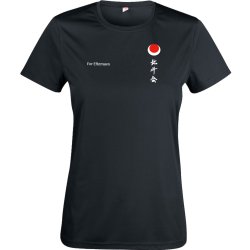 Hokuto-Kai t-shirt Basic Active dryfit tiger - dame