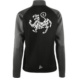 Hokuto-Kai tr�ningsjakke broderet tiger - dame